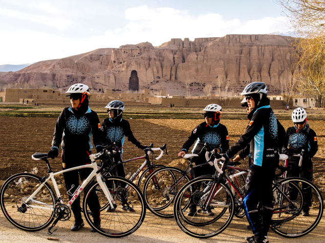 Image of the Afghan Women’s National Team by Deni Bechard