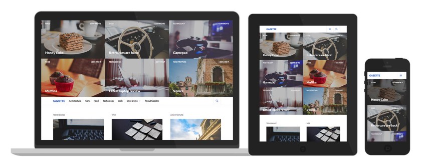 Gazette: Responsive Design