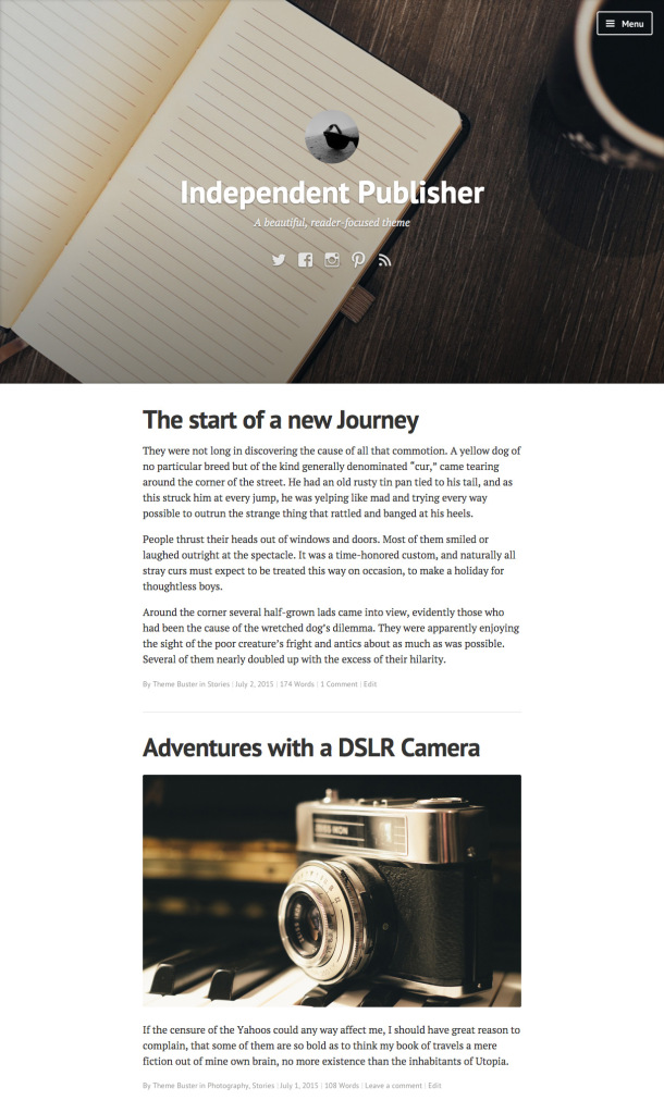 Independent Publisher Screenshot